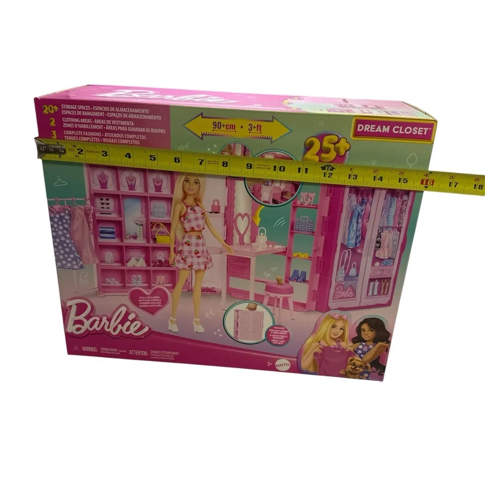 Barbie Fashion Closet Set - Pink and Purple
